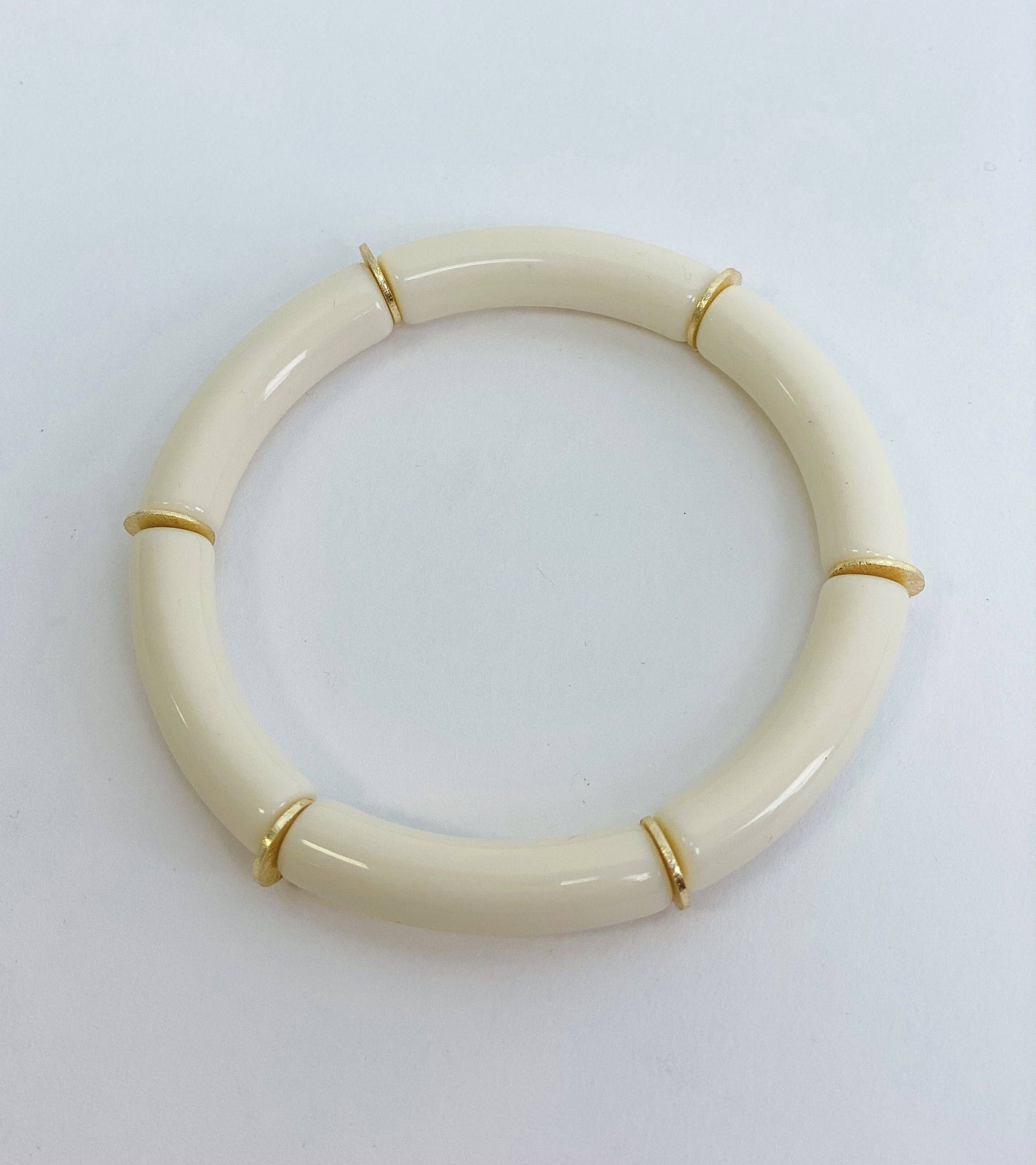 Skinny Candy Bracelets: Dark Tortoise