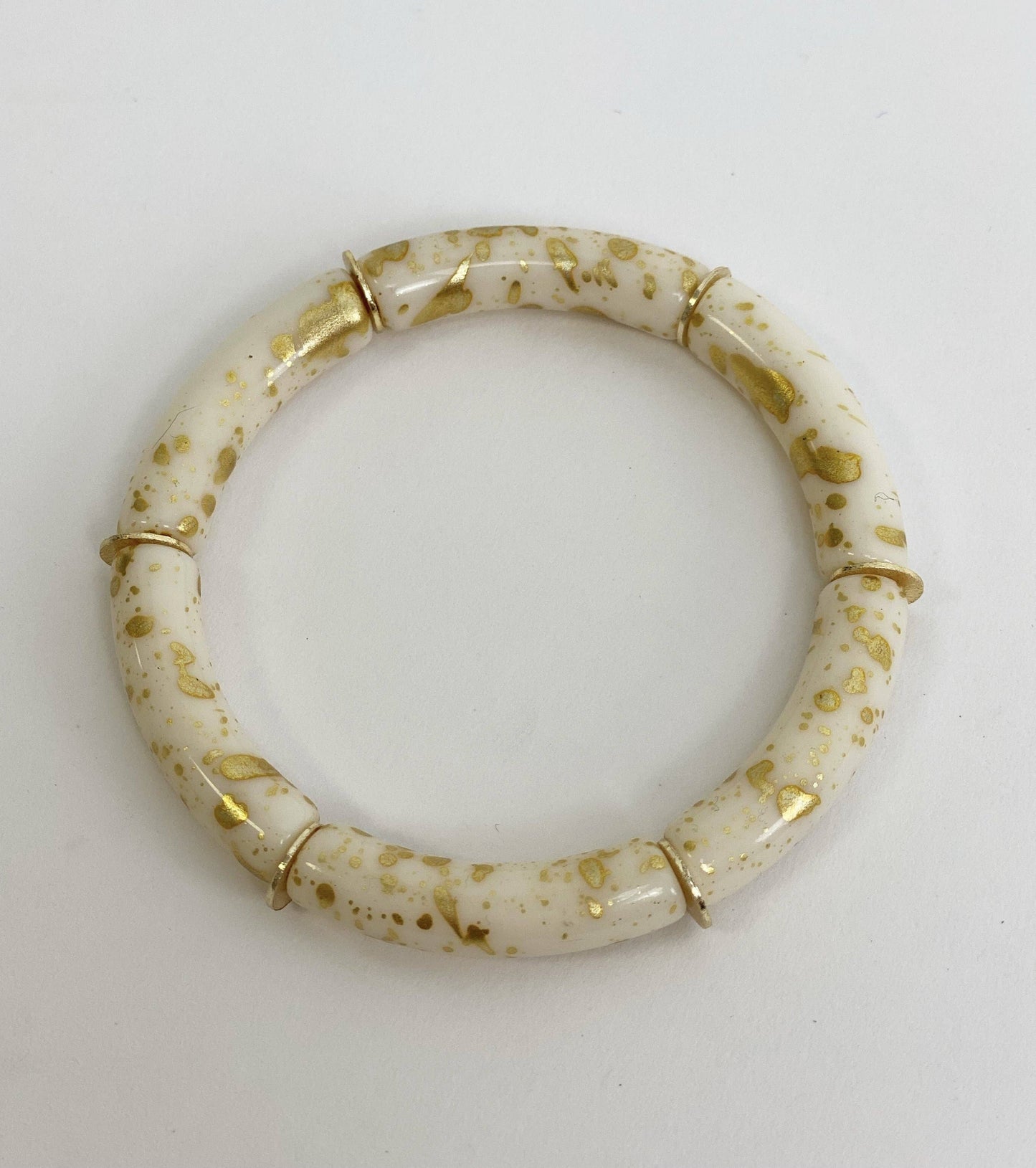 Skinny Candy Bracelets: Dark Tortoise