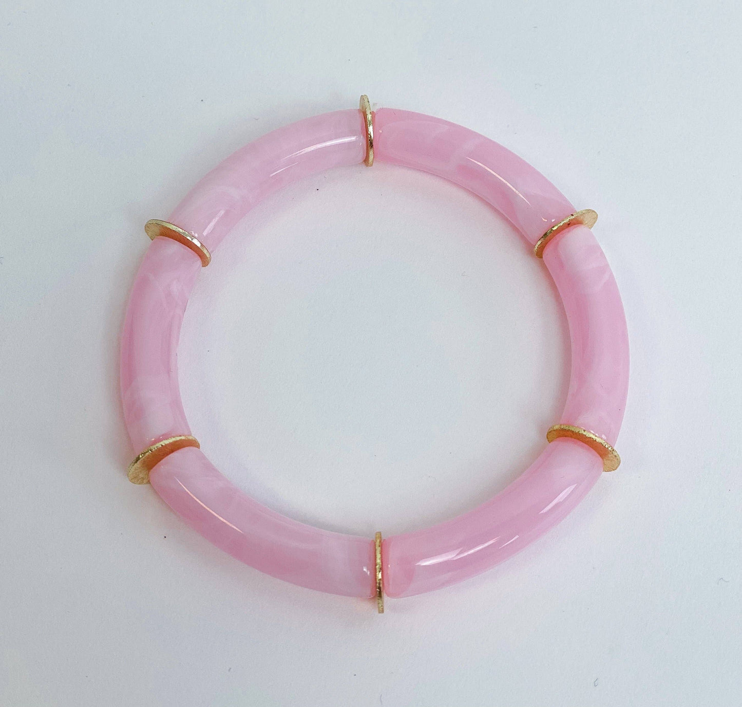 Skinny Candy Bracelets: Dark Tortoise
