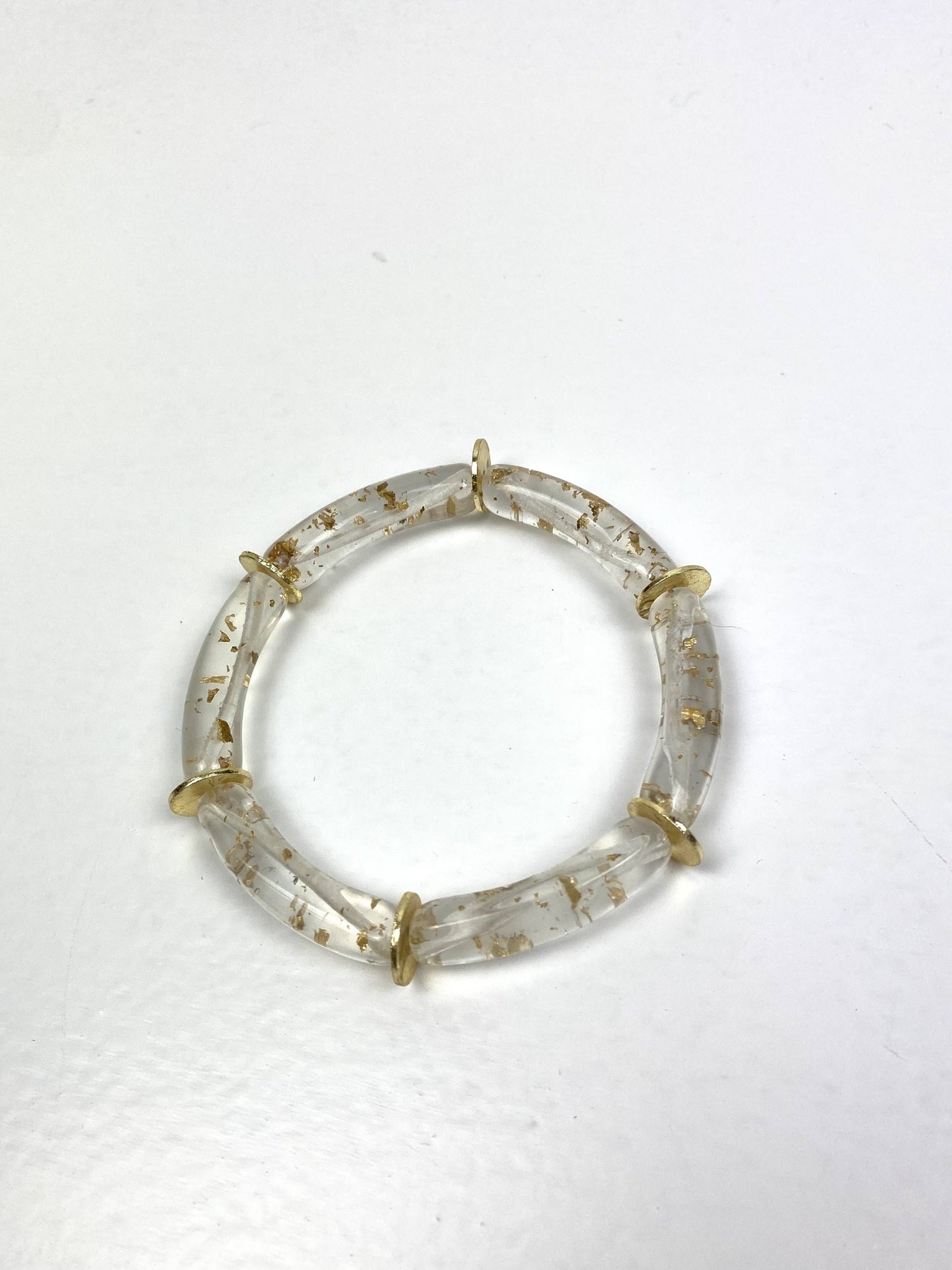 Skinny Candy Bracelets: Dark Tortoise