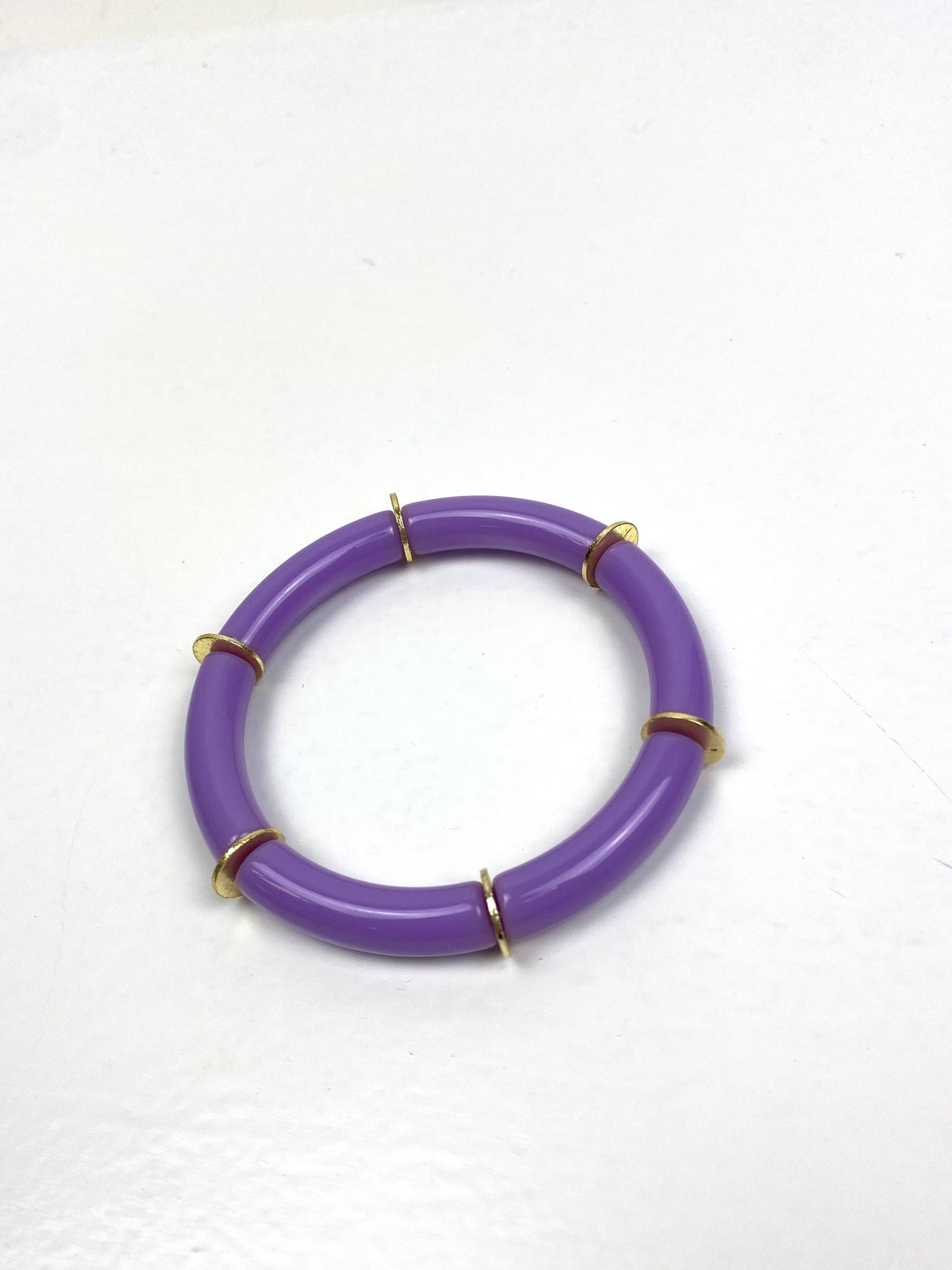 Skinny Candy Bracelets: Dark Tortoise