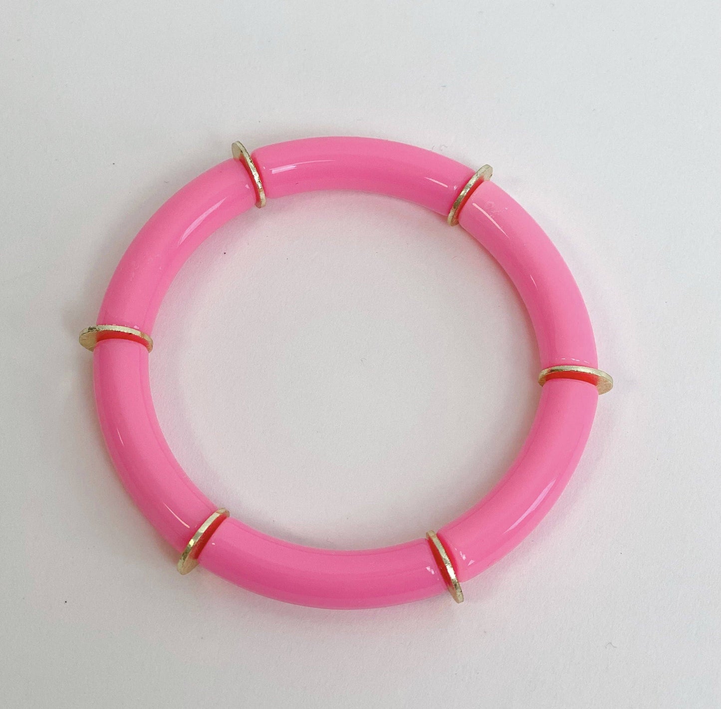 Skinny Candy Bracelets: Dark Tortoise