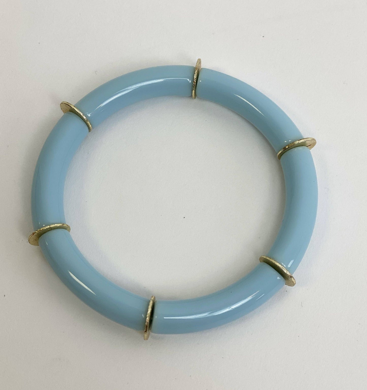 Skinny Candy Bracelets: Dark Tortoise