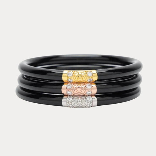 Black Three King Bangles
