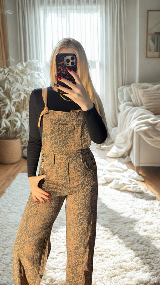 Leopard Overalls