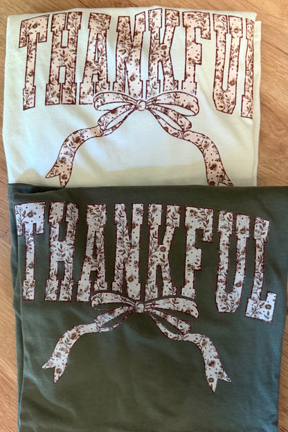 Thankful Bow Sweatshirt