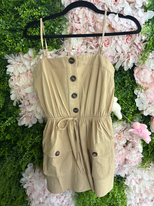 Latte Color romper