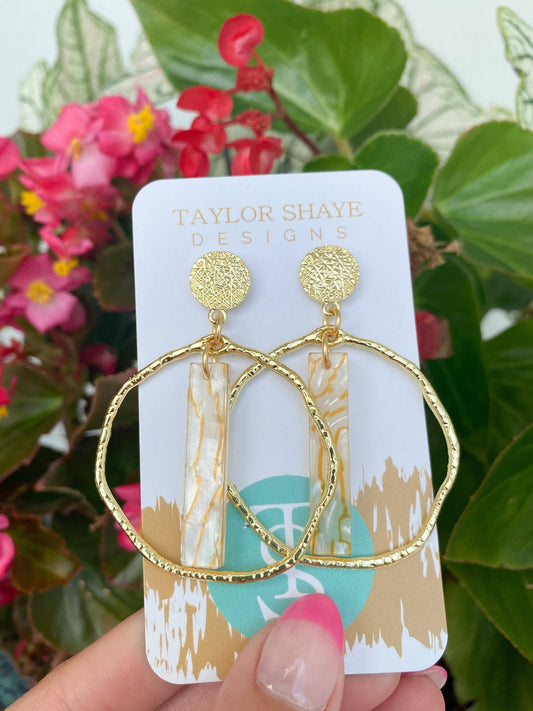 Carrie Stick Hoops: Round Hoop